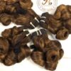 Bouncy curly brown